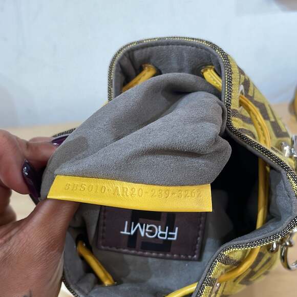 Fendi X Frgmt Mon Tresor Bucket Bag #224359F14B - Picture 6 of 6